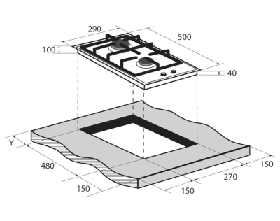 Схема встраивания
