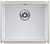 Фото товара: KUCHENSTERN SUBKERAM 60, мойка, керамика, кристальный белый
