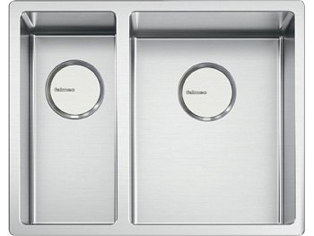 Фото товара: Falmec COMO 18+31 Steel, мойка, нержавеющая сталь