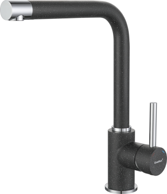 Детальное фото товара: GranFest 3651, смеситель, мрамор, графит