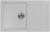 Детальное фото товара: KUCHENSTERN PLAT 50, мойка, гранит, белый