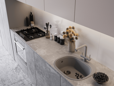 Детальное фото товара: Emar EMQ-1570.C, мойка, гранит, алмаз