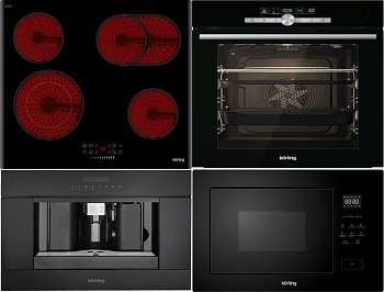 Фото товара: KORTING HK 62550 B + OKB 9982 EN ST + KMI 827 GN + KCM 9200 BG