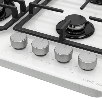 Детальное фото товара: Krona NEBEL 60 WH W газовая поверхность