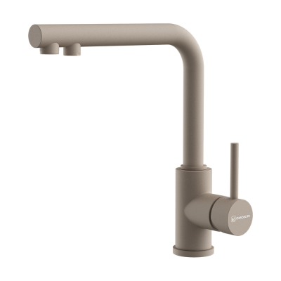 Детальное фото товара: Omoikiri Nakagawa 2 Plus-SA, смеситель, гранит, бежевый