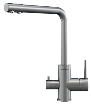 Фото товара: GRANULA GR-5015 смеситель, нержавеющая сталь