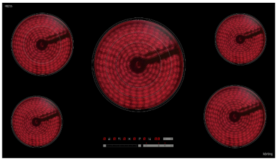 Детальное фото товара: Korting HK 95309 B стеклокерамическая поверхность