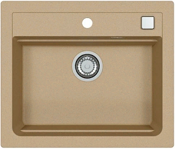 Фото товара: ALVEUS GRANITAL ATROX 30 BEIGE - G55, мойка, гранит, бежевый (в комплекте с сифоном 1132823)