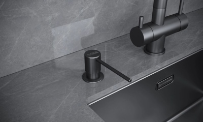 Детальное фото товара: KUCHENSTERN TORN, дозатор для моющего средства, нержавеющая сталь