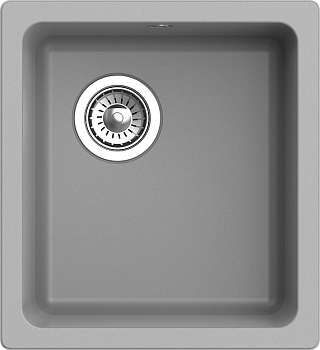 Фото товара: Rivelato BERKANA BK-35 grigio metallizzato, мойка, гранит, серый металлик