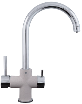 Фото товара: Zigmund & Shtain ZS 1800, смеситель, каменная соль