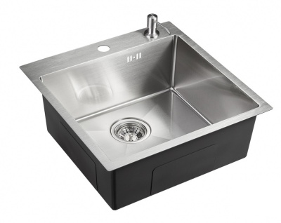 Фото товара: Emar EMB-117A PVD Nano Satine, мойка, нержавеющая сталь сатин