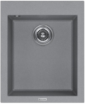 Детальное фото товара: KUCHENSTERN OBEN 45, мойка, гранит, титан