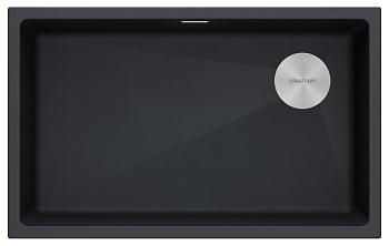 Фото товара: Paulmark LUMI 74UNI-SKEW, мойка, гранит, антрацит