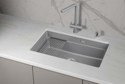 Детальное фото товара: GRANULA 7303iU мойка, гранит, алюминиум