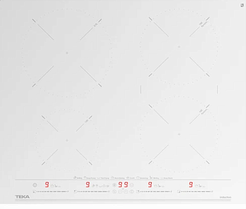Фото товара: Teka IZC 64630 MST WHITE MARBLE индукционная поверхность