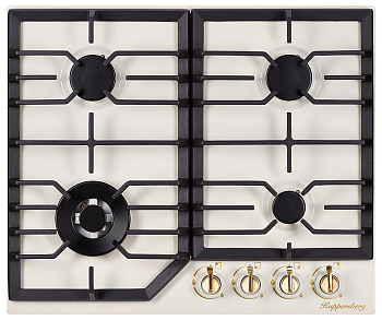 Фото товара: Kuppersberg FS 603 C Bronze газовая поверхность