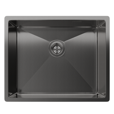 Rivelato RINOX 5444 UN PVD black, мойка, нержавеющая сталь, черный