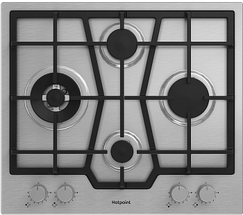 Фото товара: Hotpoint HGMTS 643 W IX газовая поверхность