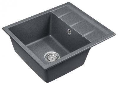 Детальное фото товара: Emar EMQ-1580.Q, мойка, гранит, антрацит