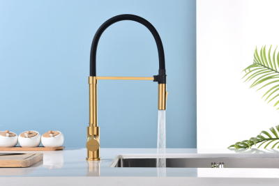 Paulmark HALT, смеситель, брашированное золото Детальное фото товара: Paulmark HALT, смеситель, брашированное золото