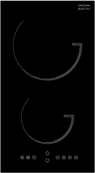 Фото товара: Krona VENTO 30 BL индукционная поверхность