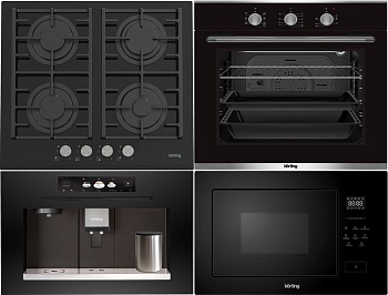 Фото товара: KORTING HGG 6805 CN + OKB 370 CMX + KMI 827 GN + KCM 9830 BCG