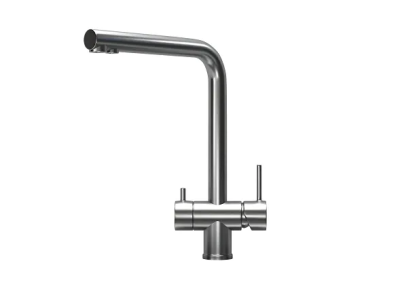 GRANULA 7011 смеситель, нержавеющая сталь, сталь сатин